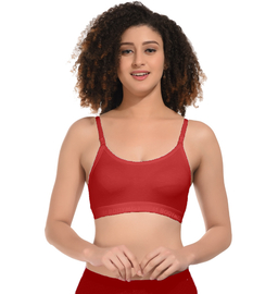 Pack Of 1 Non-Padded Bra — Maroon