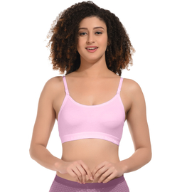 Pack Of 1 Non-Padded Bra — Pink