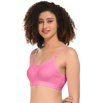 Pack Of 1 Non-Padded Bra — Dark Pink