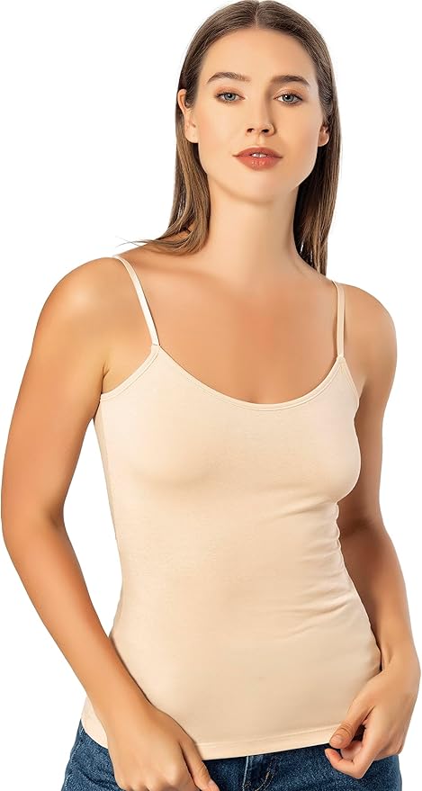 Bodymist Skin Cotton Camisole Pack of 1