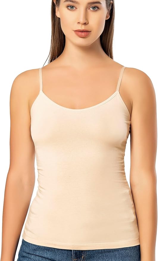 Bodymist Skin Cotton Camisole Pack of 1