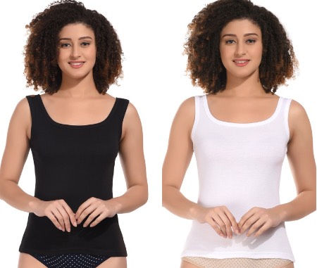 Bodymist Sando Pack of 2 — White/Black