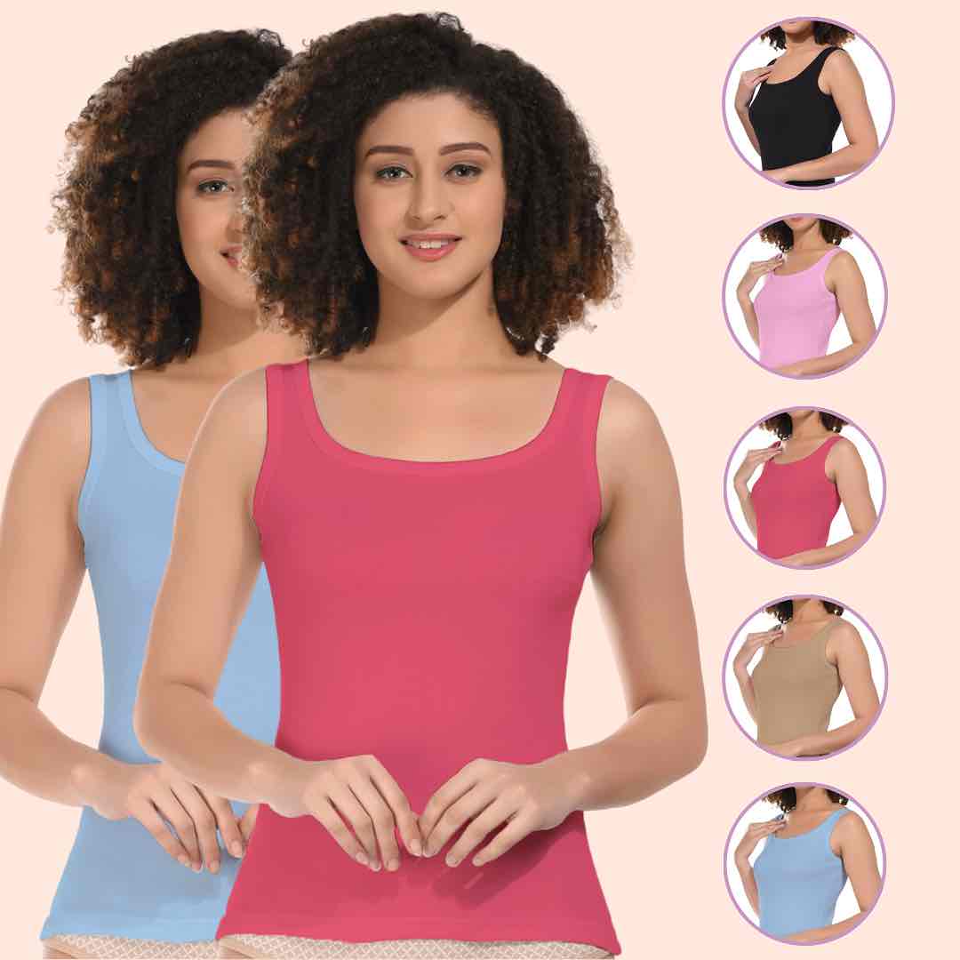 Bodymist Sando Pack of 2 — Blue/Dark Pink