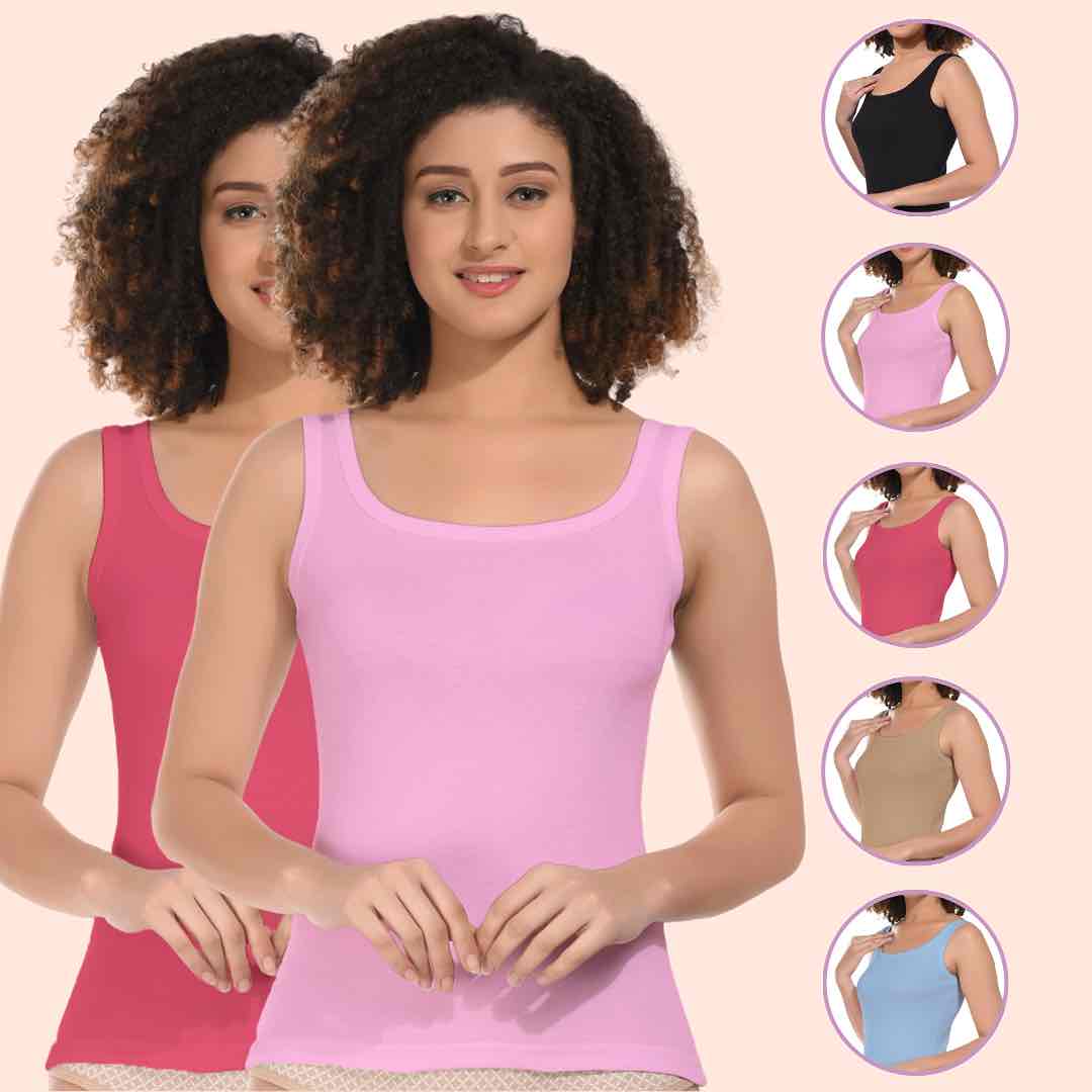 Bodymist Sando Pack of 2 — Pink/Dark Pink