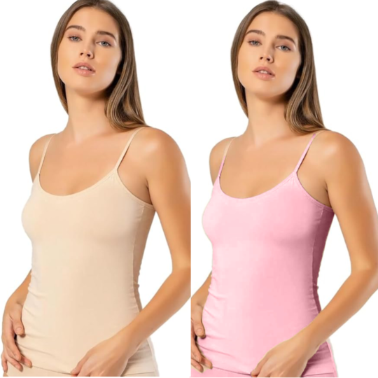 Bodymist Camisole Pack Of 2 — Pink